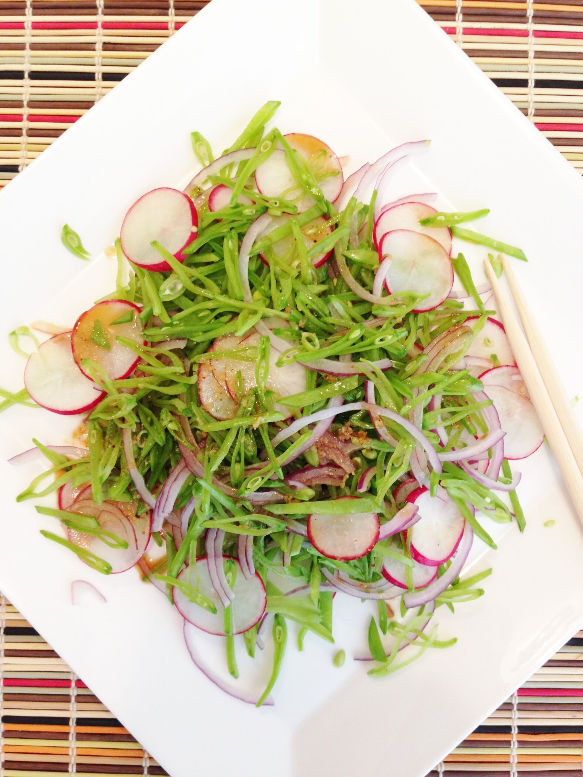 Gluten Free Asian Snow Peas Salad | The Gluten Free