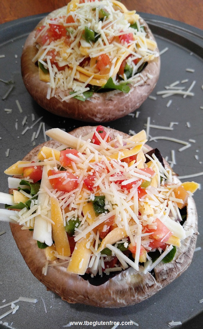 Gluten Free Stuffed Portobello Mushrooms  The Gluten Free