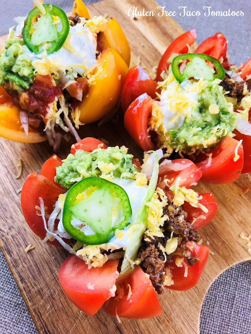 Gluten Free Taco Tomatoes | The Gluten Free